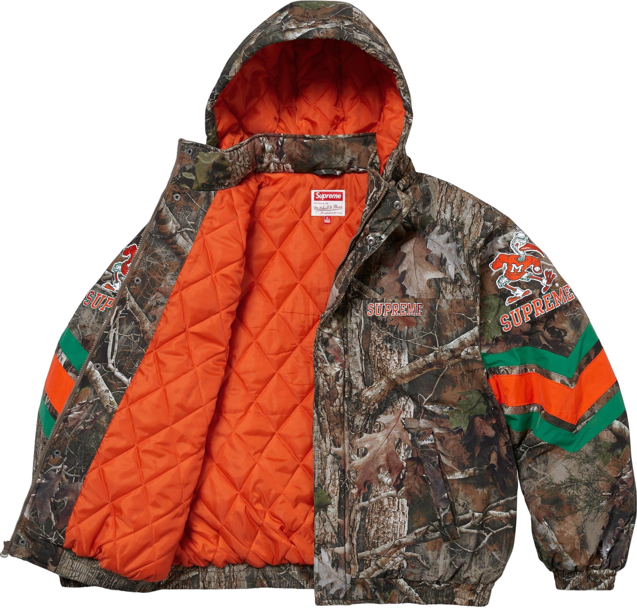 Supreme®/Mitchell & Ness NCAA Hooded Stadium Jacket view 3
